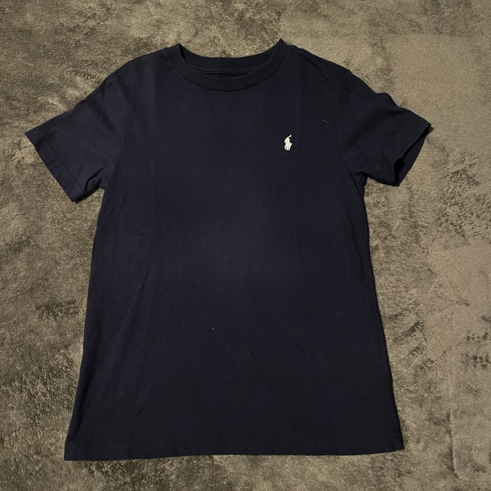 Kids Navy Polo T-shirt